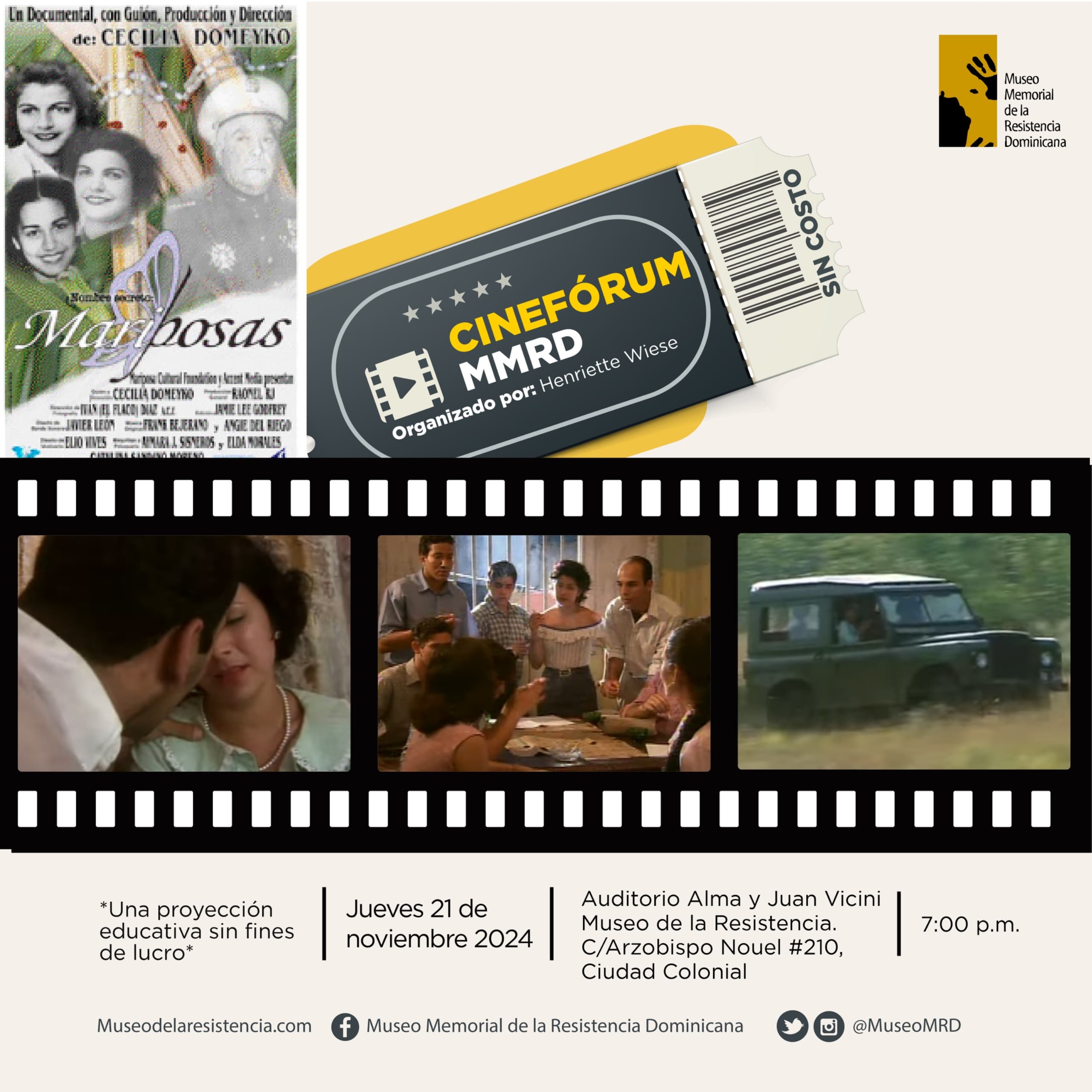 cinefórum jueves 21