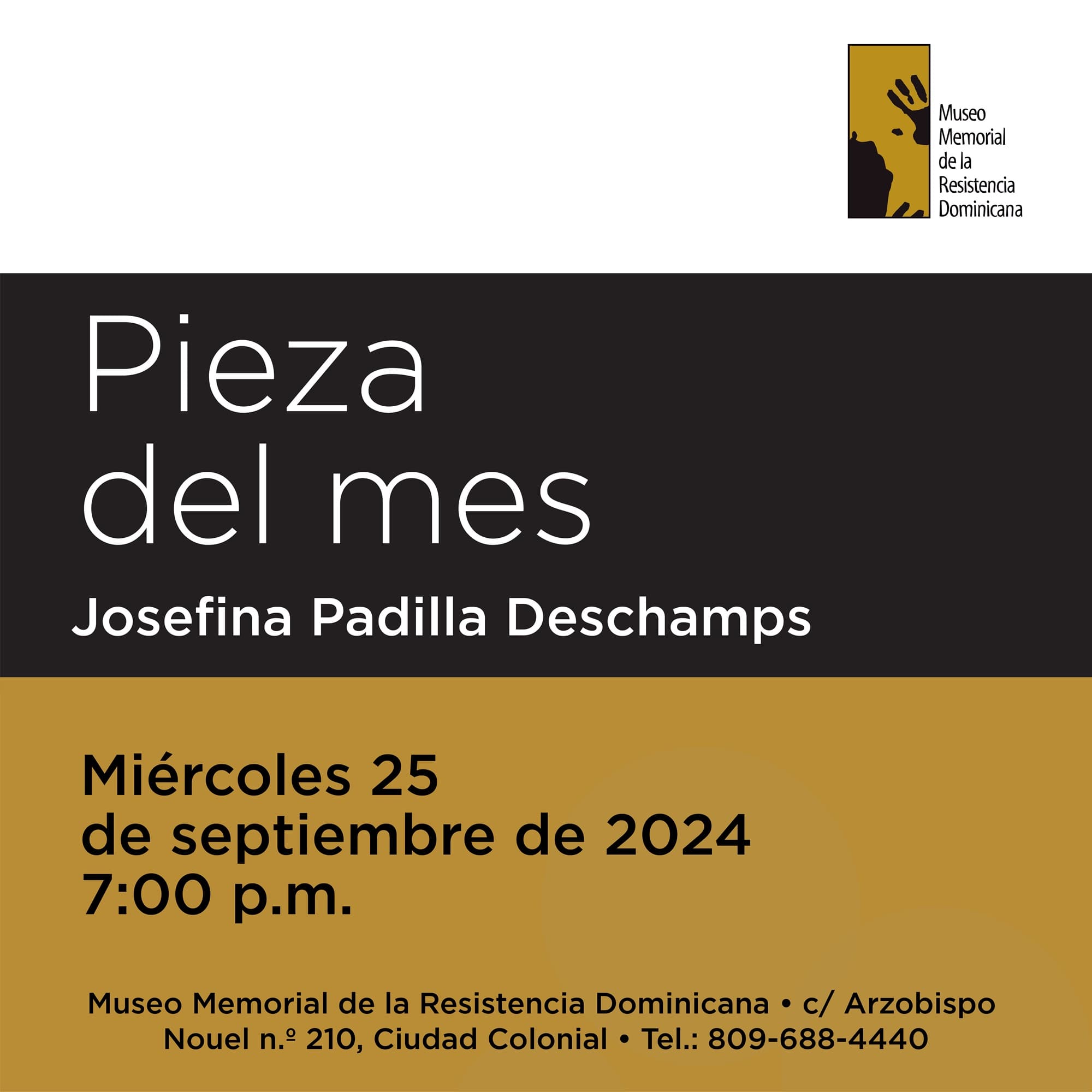 pieza del mes septiembre