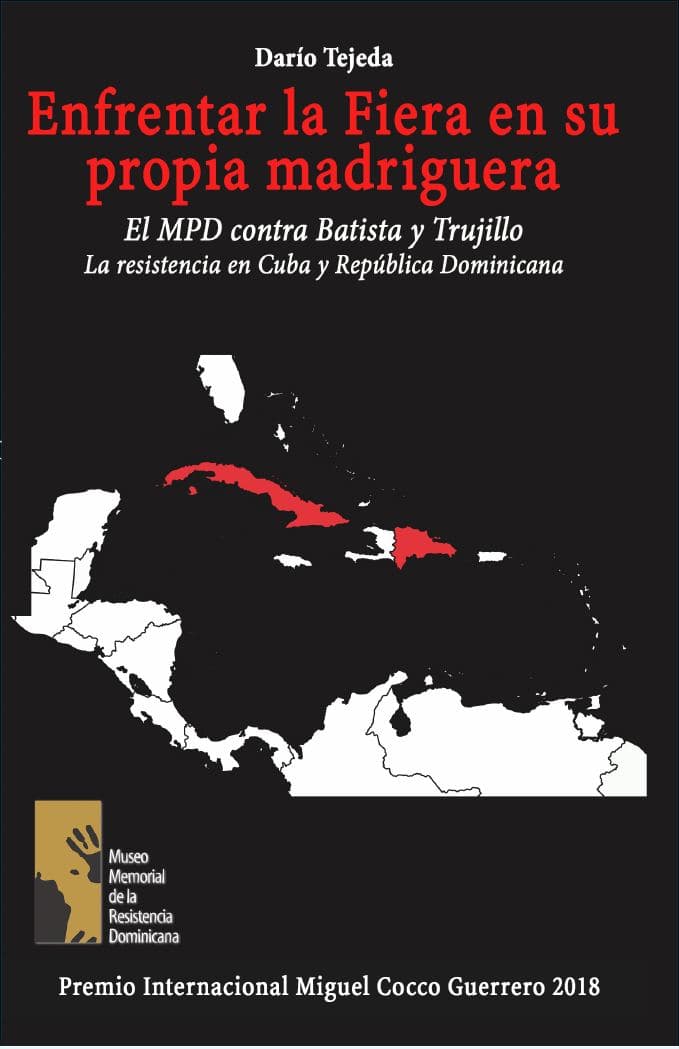 Portada de Enfrentar la fiera, Darío Tejeda