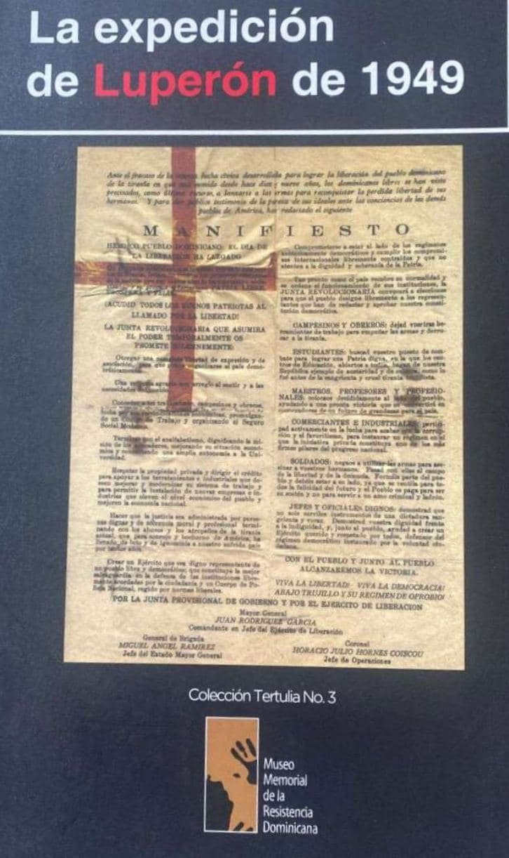 Portada de LA EXPEDICIÓN DE LUPERÓN 1949
