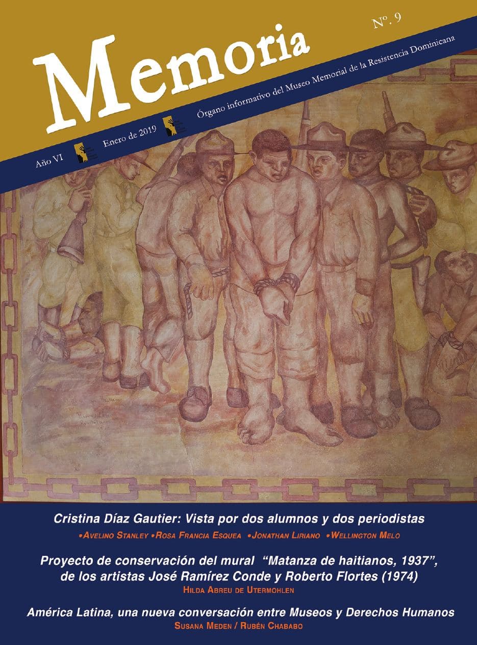 Portada de Revista Memoria 9