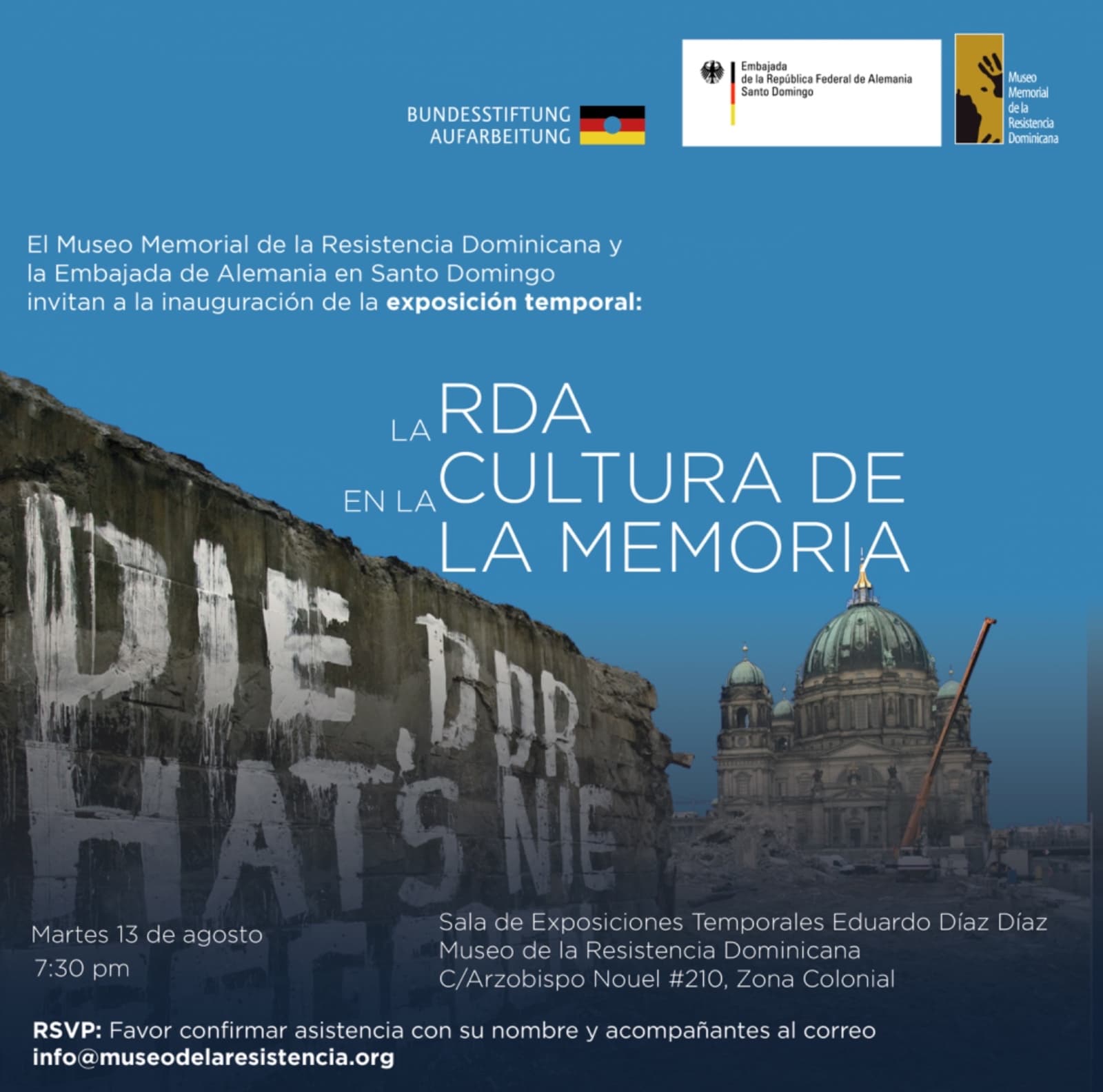invitación la RDA