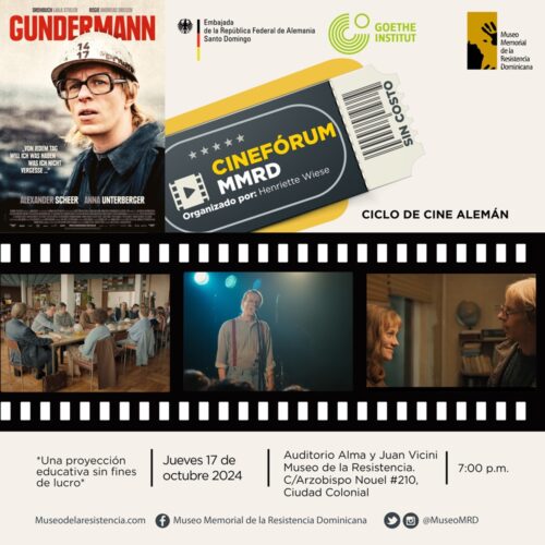 Jueves 17 de octubre Cinefórum MMRD – Gundermann