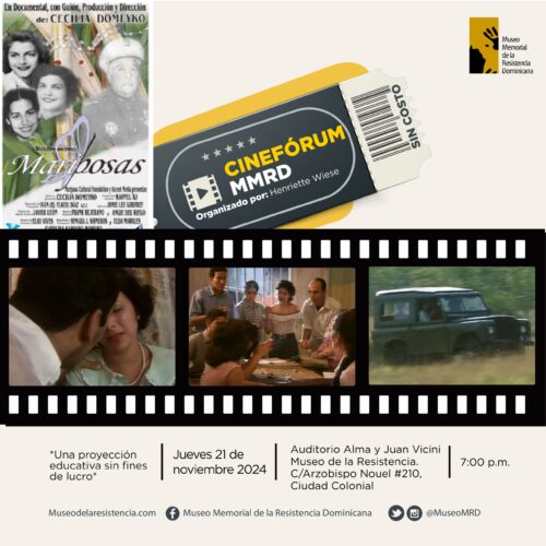 Jueves 21 de noviembre Cinefórum MMRD – Nombre secreto: Mariposas, el documental